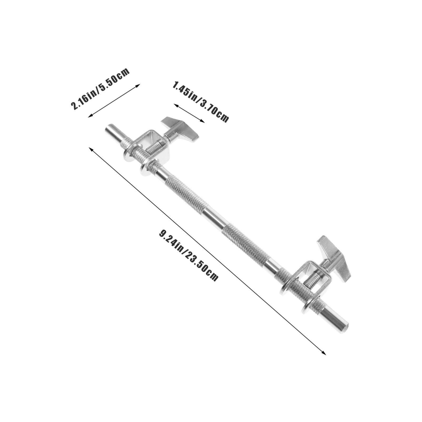 FUNOMOCYA Drum Mounted Cowbell Holder Clamp Secure Mounting for Bass Drum and Stability