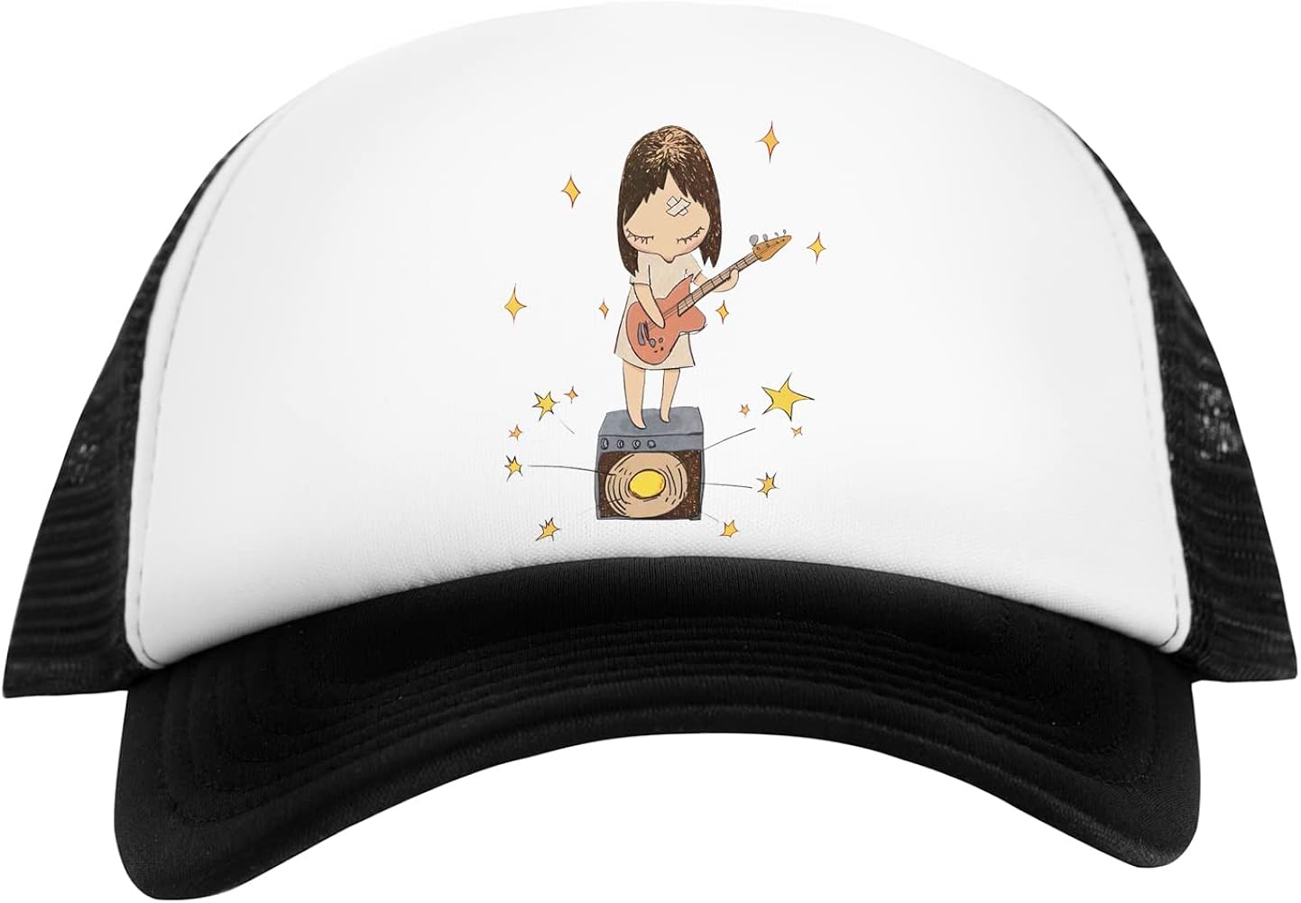 Yoshitomo Nara Gorra Baseball Snapback Niño Unisex Blanca