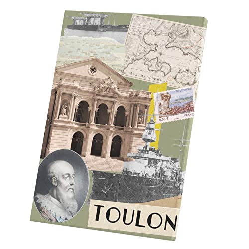 Affiche Poster Toulon Ville de France pour Salon Lumineux