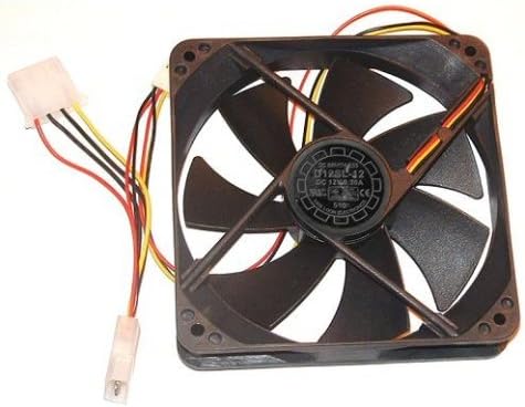 Yate Loon 120mm Case Fan, Model "D12SL-12" Black