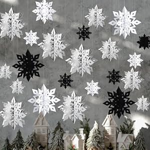 Winter Christmas Hanging Snowflake ...
