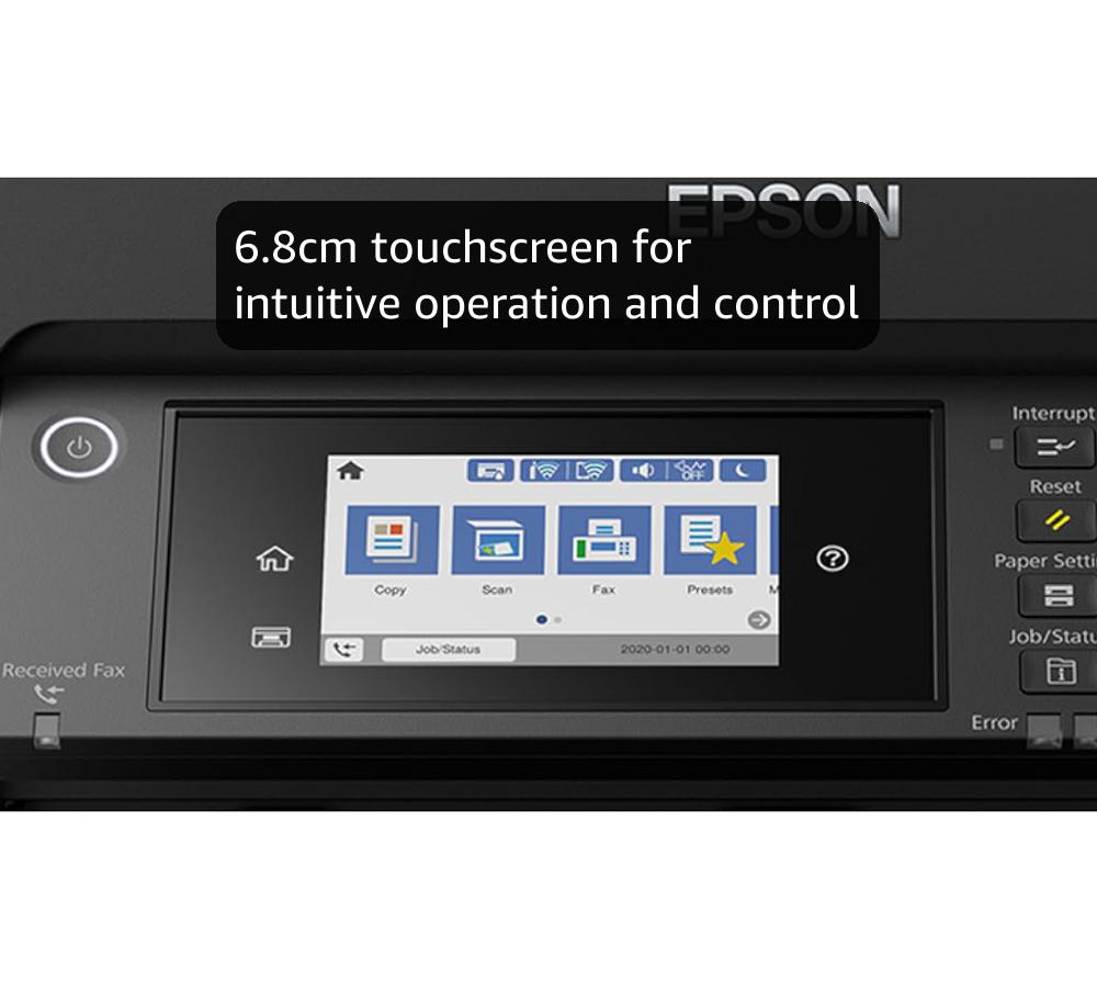 Epson WorkForce WF-7840 All-in-One A3+ Wireless Colour Printer with Scanner, Copier, Fax, Ethernet, Wi-Fi Direct and ADF