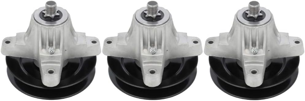SCITOO Mower Spindle Spindle Assembly Replacement for Cub Cadet 618-05016, 918-05016, for MTD 618-04825, 618-04825A, 618-04825B of 3 Packs