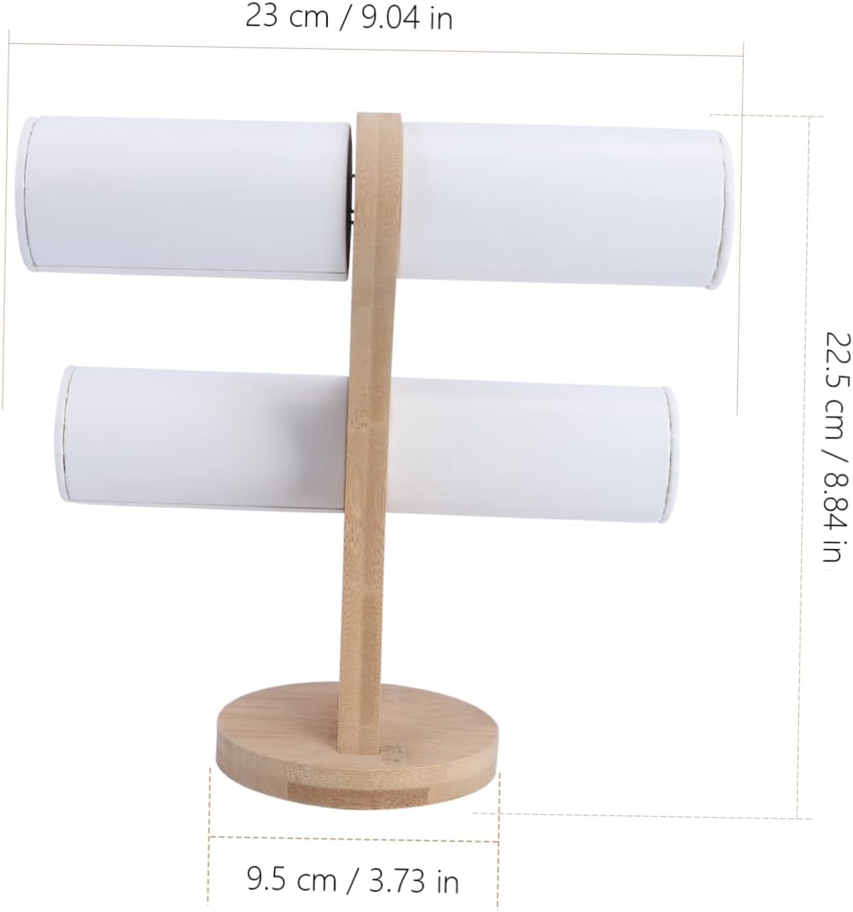 1pc Display Rack Double Jewelry Organizer for Bracelets Watches and Accessories Stylish Storage for Home Retail Use