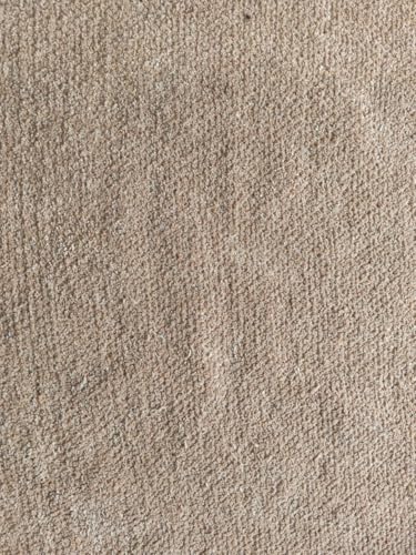 Image of Pooja Pure Cotton Hand Knitted Reversible Aasan Mat (Beige, 19 inchx19 inch | 48x48cm)