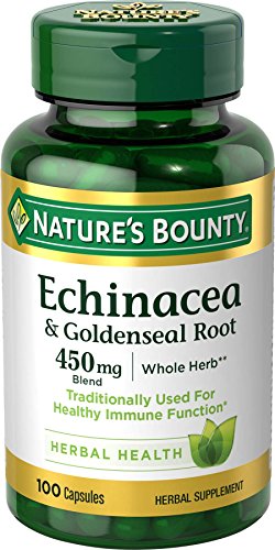 Nature's bounty echin/goldenseal Plus caps* 100ct (074312309229)