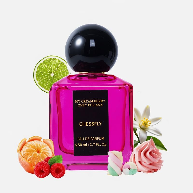 CHESSFLY My Cream Berry Only for Ana Luxury Perfume for Women | Gourmand Raspberry Scented Eau de Parfum | 1.7 Fl Oz Long Lasting Spray - Image 2