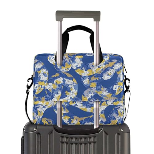 Maletín para Laptop 15.6" Azul con Estampado y Asa miniatura 4