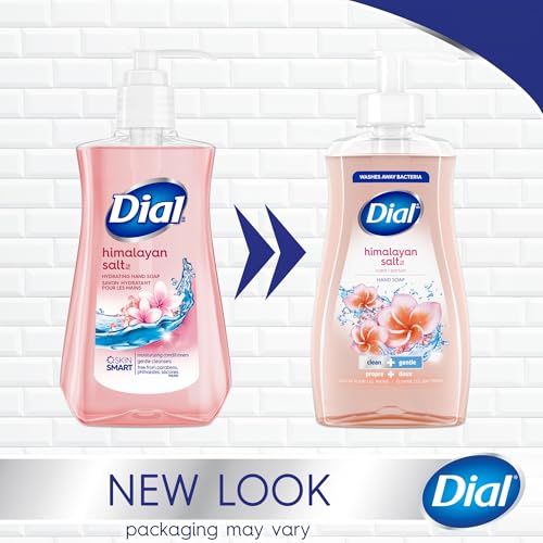Image of Dial Liquid Hand Soap, Himalayan Salt, 7.5 fl oz (Pack of 4)