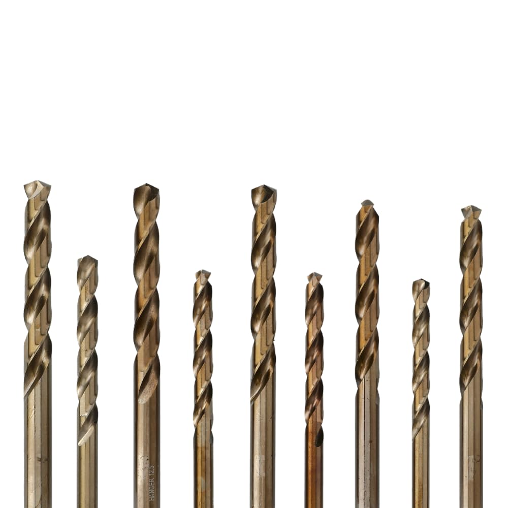 Coffret de 25 forets cobalt 5% HANGER - Jeu de forets DIN338 pour un perçage précis et efficace