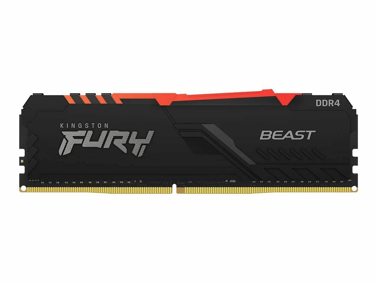Kingston Fury Beast 16GB DDR4 RAM - Black -8