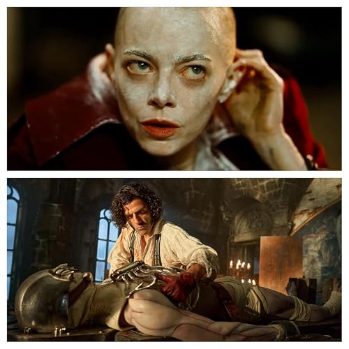 [VISIONI RECENTI] "Bugonia"; "Frankenstein" cover art