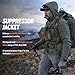 First Lite Men's Suppressor Jacket - Windproof Stretch Softshell with Micro-Fleece Lining for Multi-Season Hunting, Large