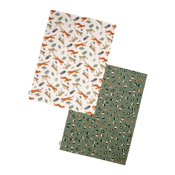 Torchon léopard Dexam lot de 2 pour sublimer votre cuisine au quotidien