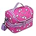 Lunchtasche Kinder, Chase Chic Isoliert Mädchen Lunchboxen Kühltasche mit Zwei Fächern und Abnehmbarer Verstellbarer Kinder Lunchpaket Kindergarten Tasche Rosa Katze