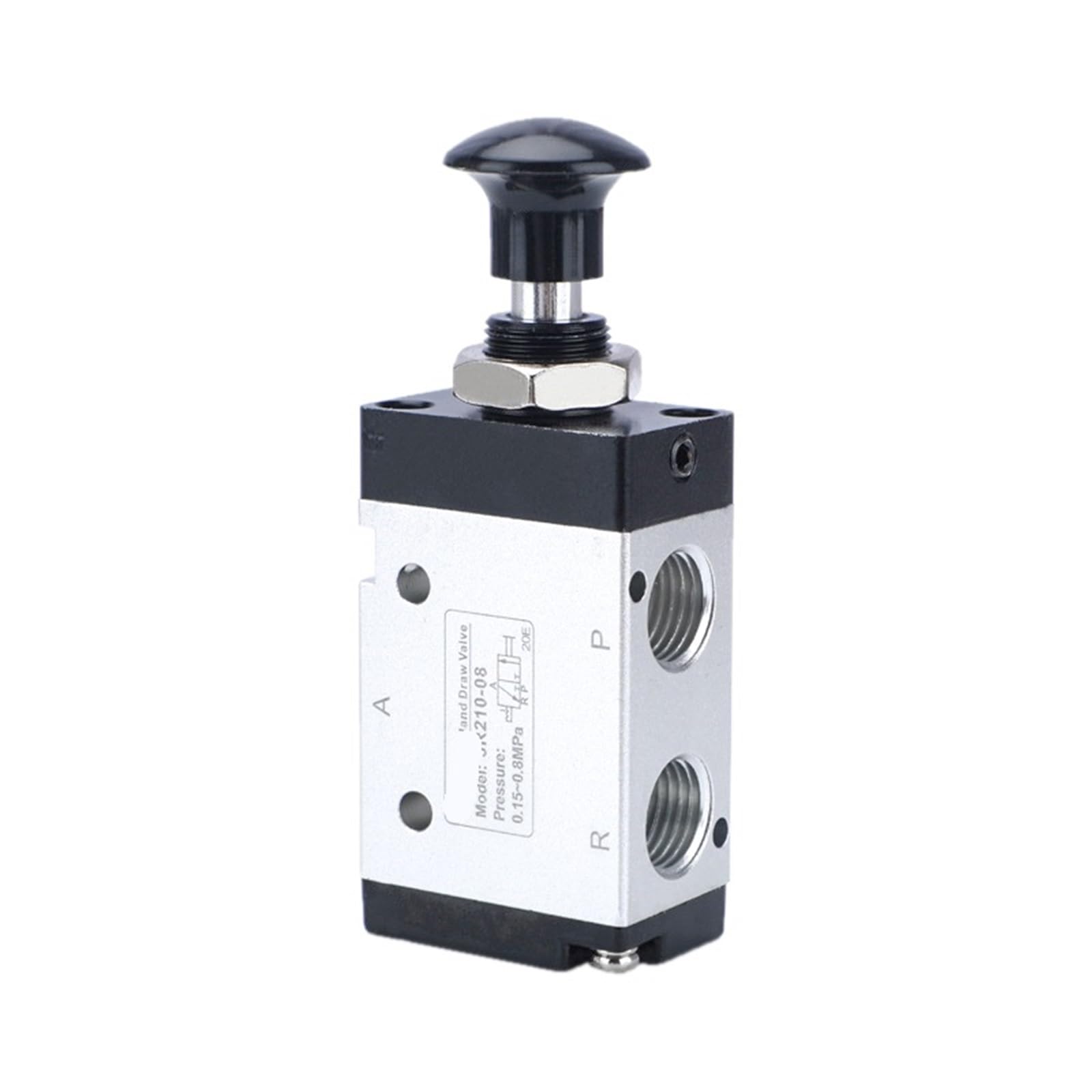 Vanne de régulation pneumatique manuelle 3R210-08 avec raccords 1/4 pouce PC8-02