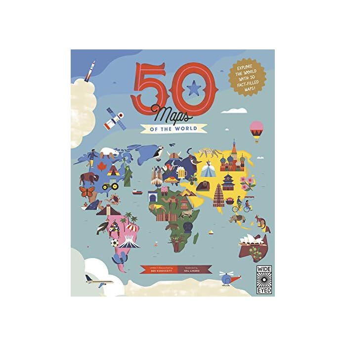 Buy 50 Maps of the World Explore the globe with 50 factfilled maps