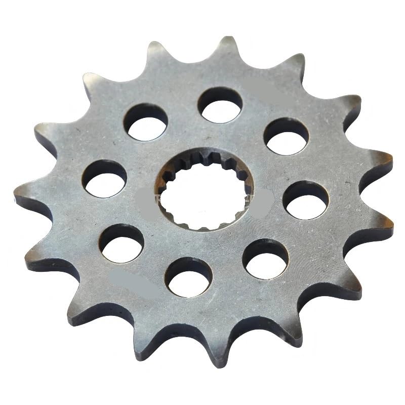 Pignon de sortie de boîte 15T haute résistance pour moto YZ125