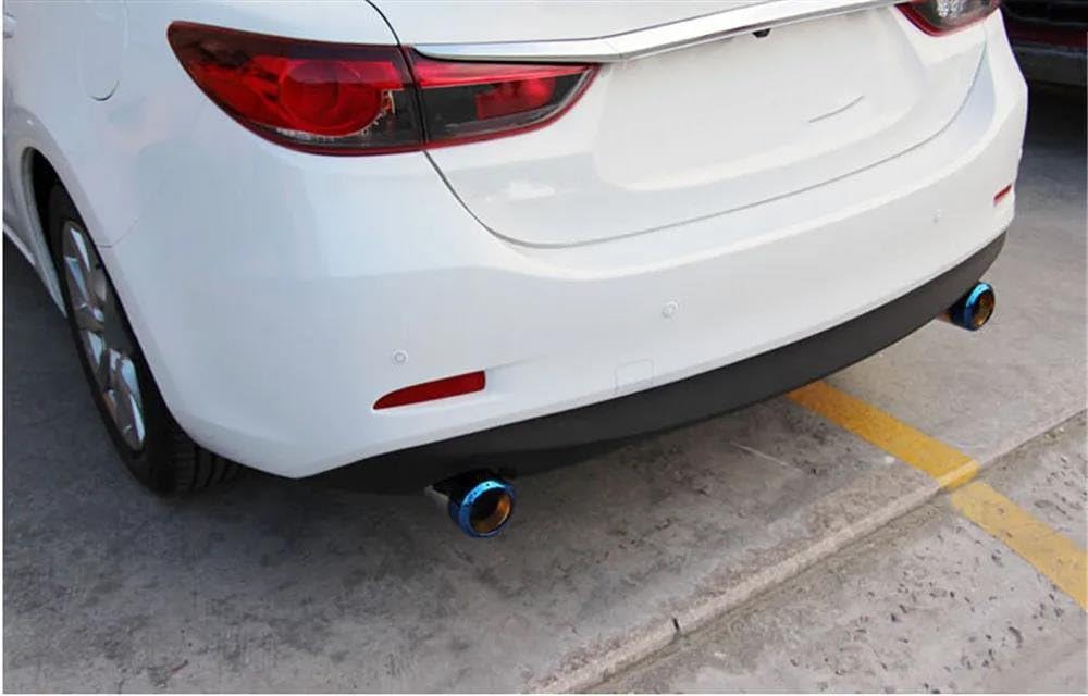 Auto Uitlaatpijp Staartgat 2 Stuks Voor Mazda 6 Voor CX-4 Voor CX-5 Voor CX5 Voor Atenza 2009-2016 Auto Uitlaatpijp Uitlaat Uitlaatpijpen
