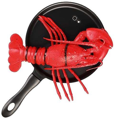 TRADAY Frying Pan Phone Case for iPhone 7/8/SE Funny Lobster Skillet Novelty Food Case