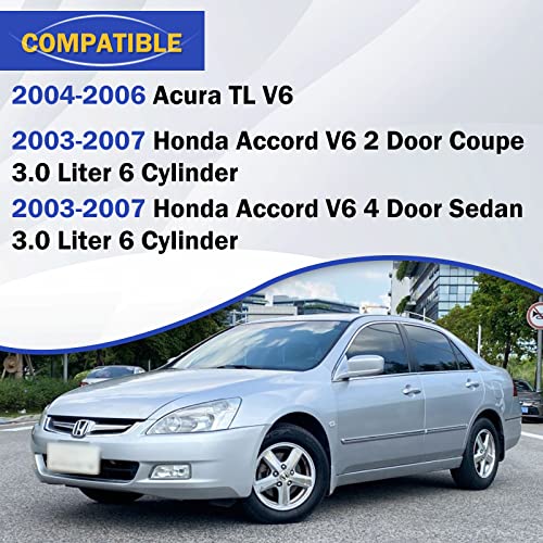 Air Cleaner Intake Hose Tube With Clamps For 2004-2006 Acura Tl V6 3.2L/2003-2007 Honda Accord V6 3.0L 17228-Rca-A00 696-001 #TOP2