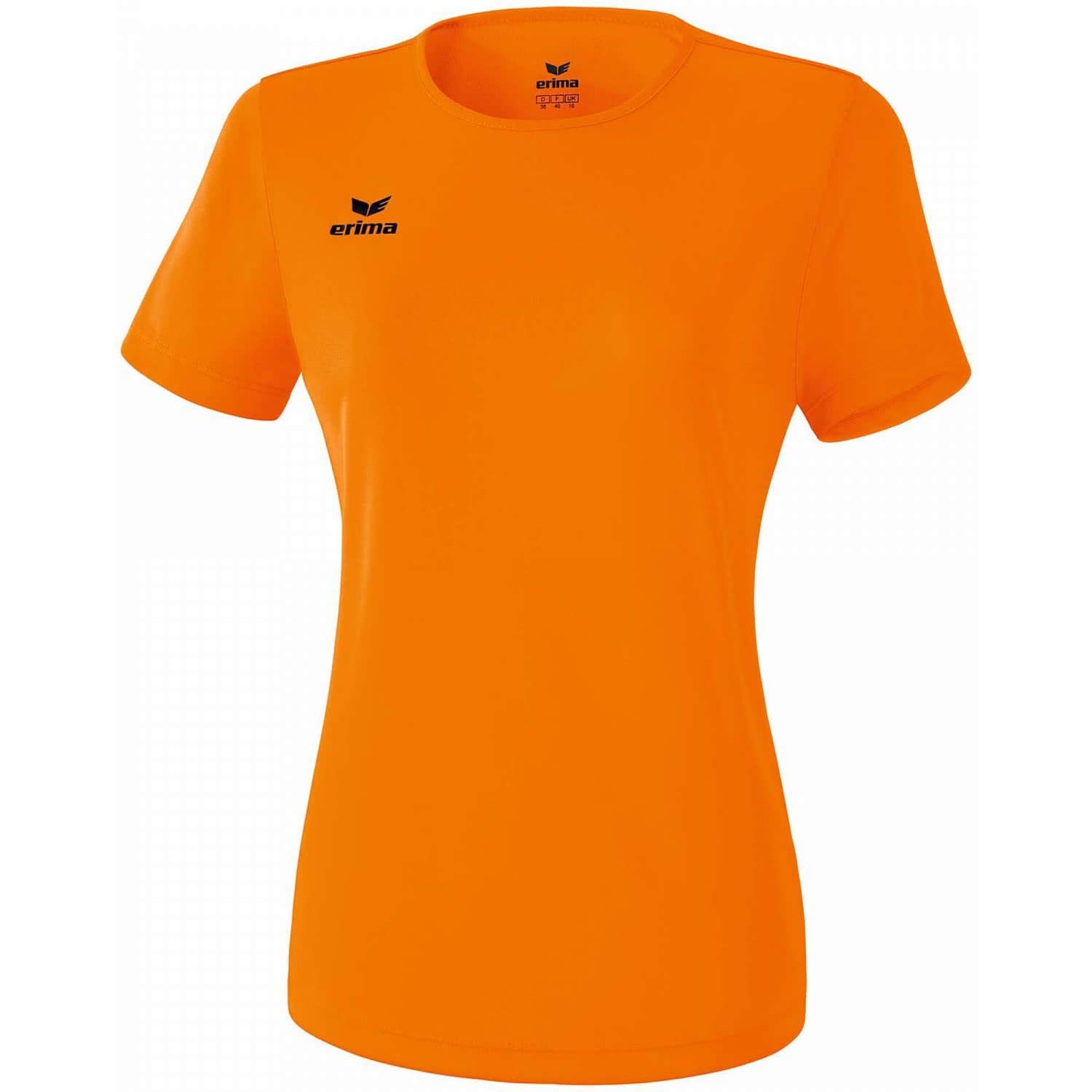 Erima Women's Casual Basics Functional Teamsports T-shirt - Orange, Size 48
