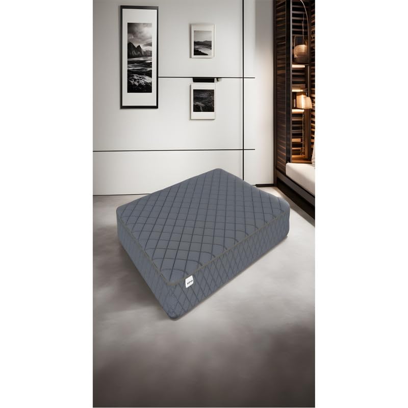 Sleep SPA 10 Inch Queen Size HR Foam Dual Comfort Mattress (78X60 inches) Hard & Soft Sides, Comfort Cubes, Rebotech Technology, Durable & Supportive Sleep, 7-Year Warranty-image-24