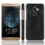 Compatible with LeEco Le S3 Phone Cover,2 in 1 (PC+Leather) Protective Phone Case Black
