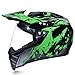 Sportinents Casque Moto pour Hommes Casque Course Motocross Casque Motocross Route Universel Protection 3 M