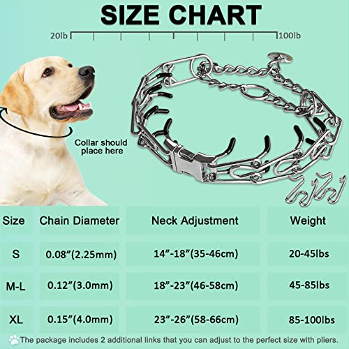 Adjustable Dog Collar With Metal Buckle For Collars Of Small, Medium And Large Dogs #TOP1