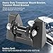 yourour 010-10272-00 Heavy Duty Transducer Mount Bracket,Transom Mount Bracket Compatible with Garmin Fishfinder,GPSMAP,GSD K00-00118-01