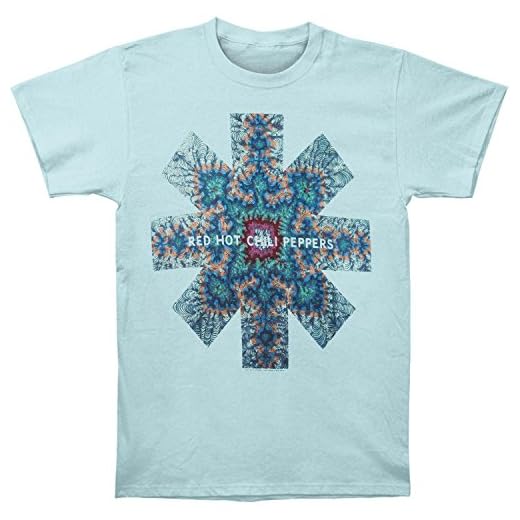 Red Hot Chili Peppers Caleidoscopio Hombres Camiseta Azul