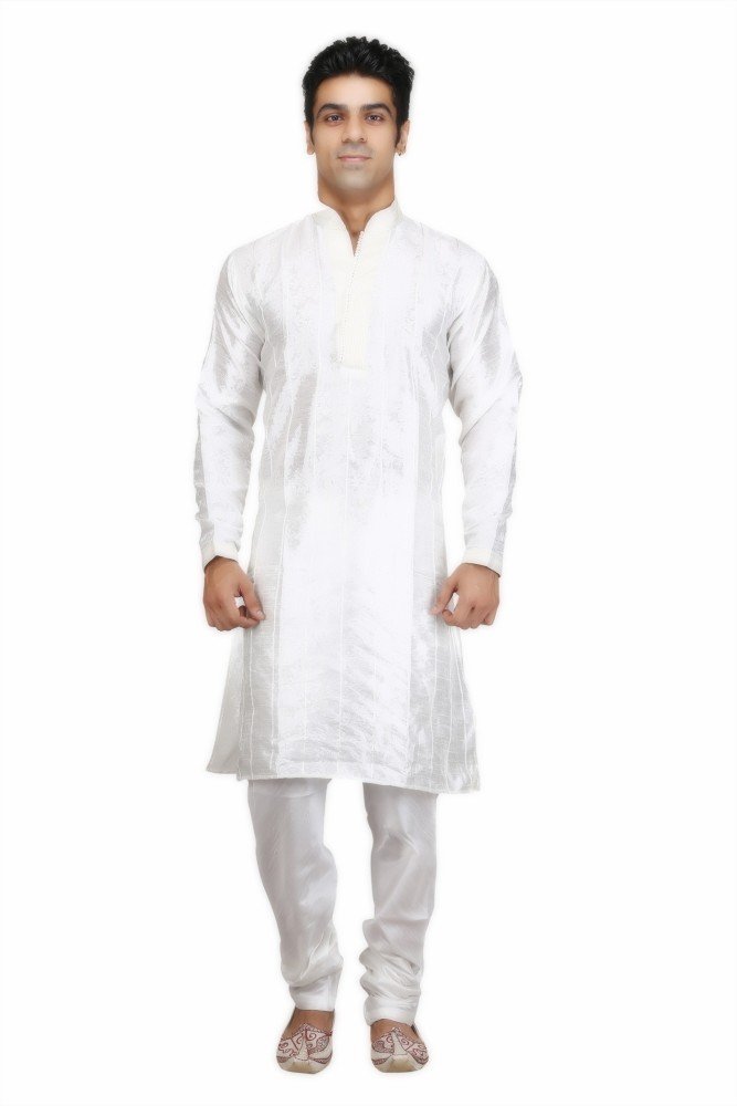 royal kurta Men's Festive Pintuck Jacquard Sherwani-picture-42