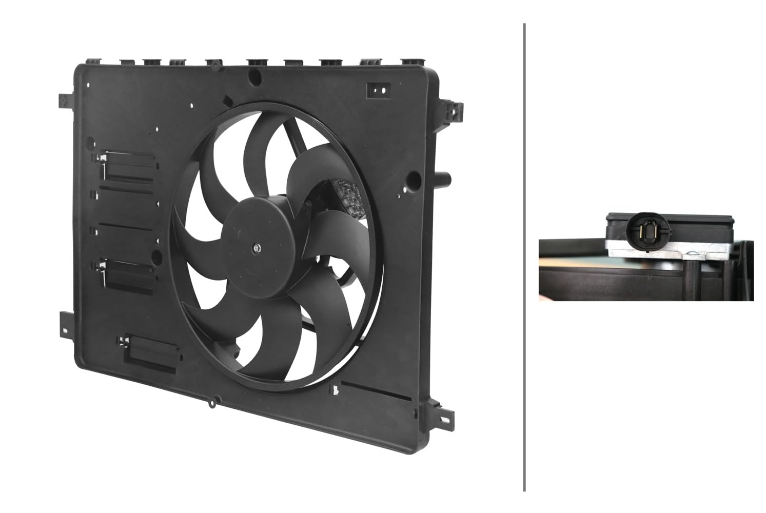 HELLA 8EW 366 420-301 Ventilador, refrigeración del motor - 12V - 300W