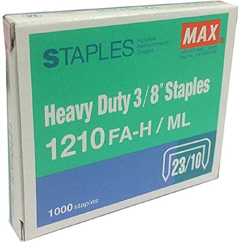 Max Heavy Duty 3/8 Inch Staples Box Cover