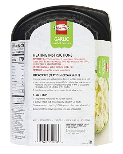 Hormel Sides Garlic Mashed Potatoes, 20 Oz