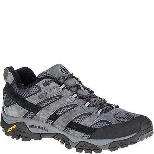 Merrell Merrell mens MOAB 2 Waterproof Hiking Shoe, Granite, 8 US