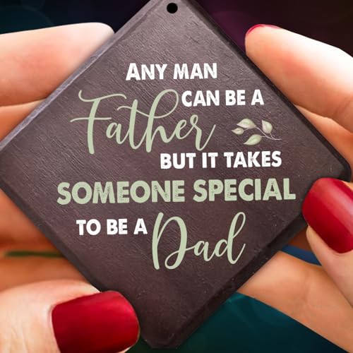 Image of Personalized Wind Chimes for Father, Grandfather, Customized Wind Chimes for Outside, Birthday Gift for Dad from Daughter, Son