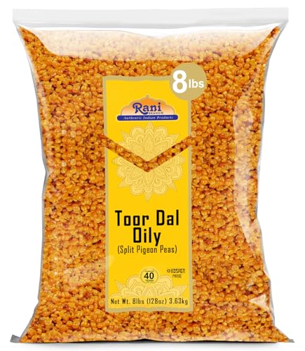 Rani Toor Dal (Split Pigeon Peas) Oily, 128oz