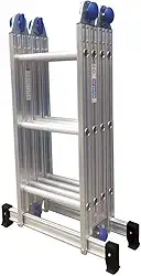 CHICHL Escada Articulada Alumínio 3x4 com 12 Degraus