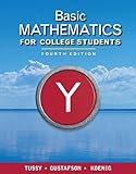 Developmental Mathematics CourseMate (with eBook) for Tussy/Gustafson/Koenig's Basic Mathematics for College Students, 4th Edition