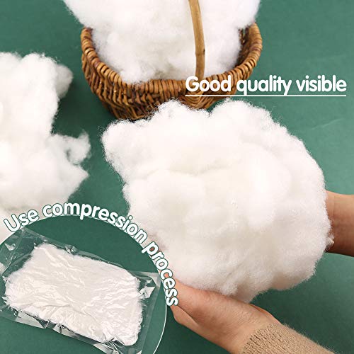 Image of Bupete 10.5oz /300g Polyfill Stuffing, Stuffings for Stuffed Animals