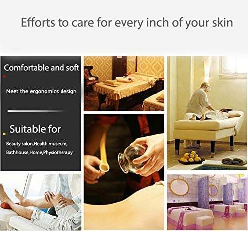 Massage Table Massage Bed Spa Bed 84 Inch Height Adjustable 3 Fold Aluminium Massage Table W/ Face Cradle Carry Case Portable Facial Salon Tattoo Bed #TOP2