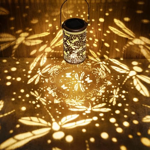 Fabuday Solar Lanterns Outdoor Garden Decor Birthday Gift for Women Mom