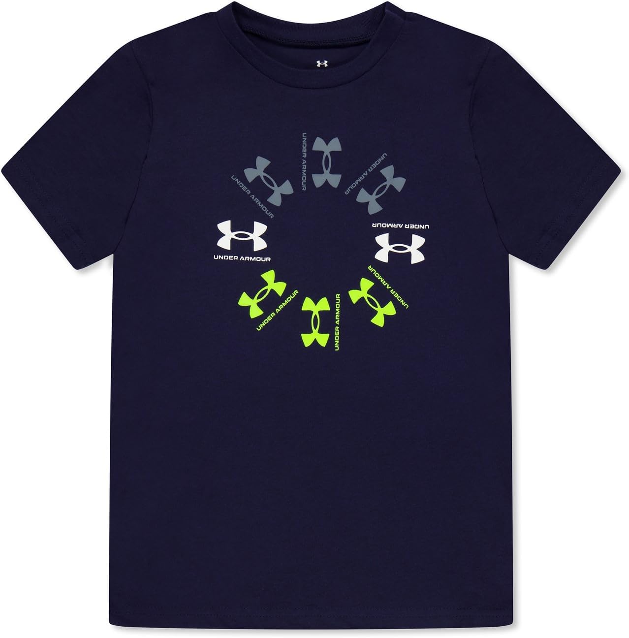 Under Armour Boys' Radial Logo Short Sleeve T Shirt