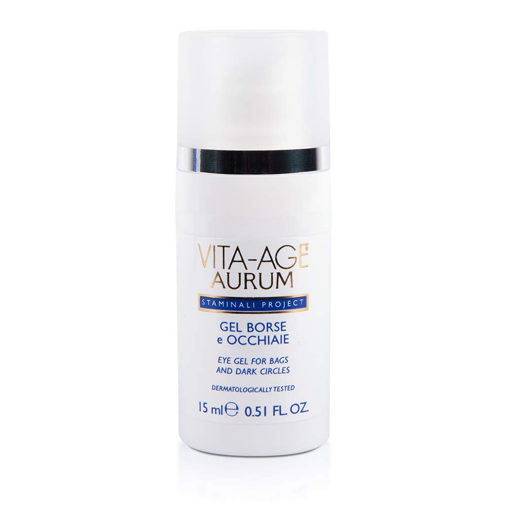 Bottega di LungaVita Natural Products Gel Borse E Occhiaie Vita-age Aurum - Contorno Occhi Anti Borse E Occhiaie - Con Cellule Staminali Vegetali