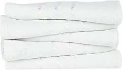 Kit com 20 Toalhas de Banho Viena Prática Ótima Absorção e Custo Benefício 100% Algodão (70x120cm) (Branca)