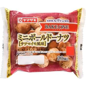 Amazon | ヤマザキ ミニボールドーナツ サツマイモ風味 20個入