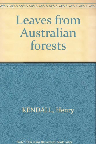 Leaves from Australian forests B0067KAN6I Book Cover