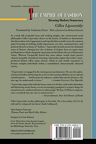The Empire Of Fashion Dressing Modern Democracy New French Thought |  Desertcart Barbados